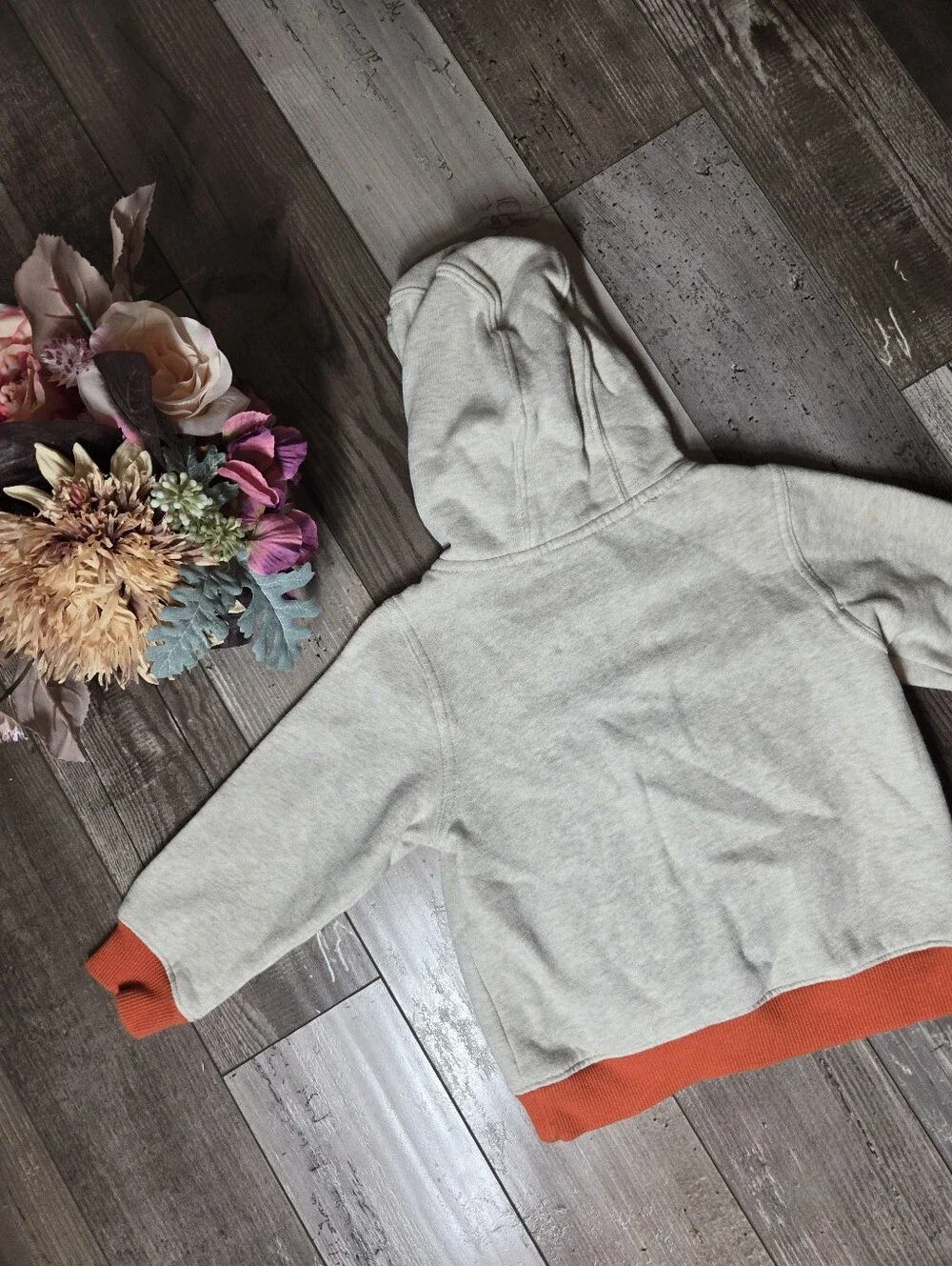 Gymboree Cream Fox Hooded Sweater Toddler Boys 2T–3T